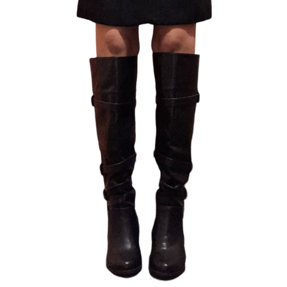 Vintage Style Y2K 90s Knee High Boots - Picture 4 of 8